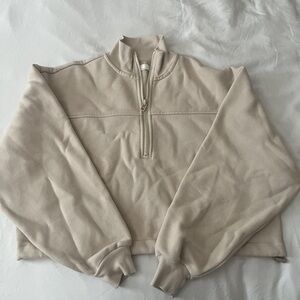 OAK + FORT Beige Long Sleeve Top